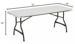 Stacking20Folding20Table2 1752153756 6' White Table (Foldable)