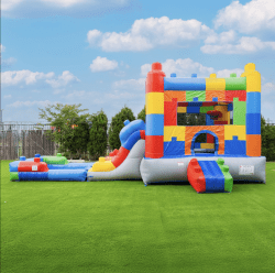 Block Party 14'x26’ Bounce House Wet Combo